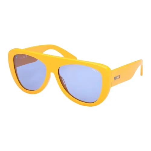 EMILIO PUCCI Ацетат Aviator Солнцезащитные очки Женские Желтые
