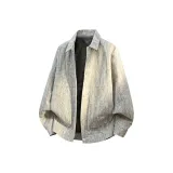 Флисовая подкладка, бежевый, серый