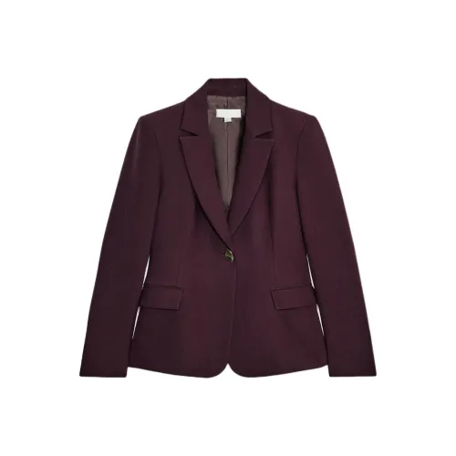 ZARA Бордовый Красный Женские Деловые Костюмы