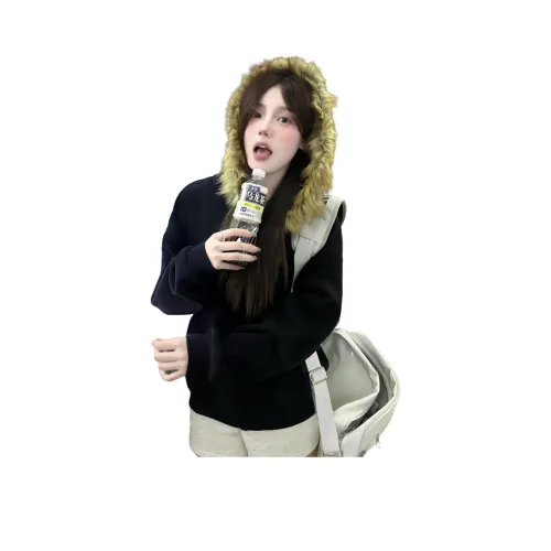 CARE NOTE Черный Женский Свитшот