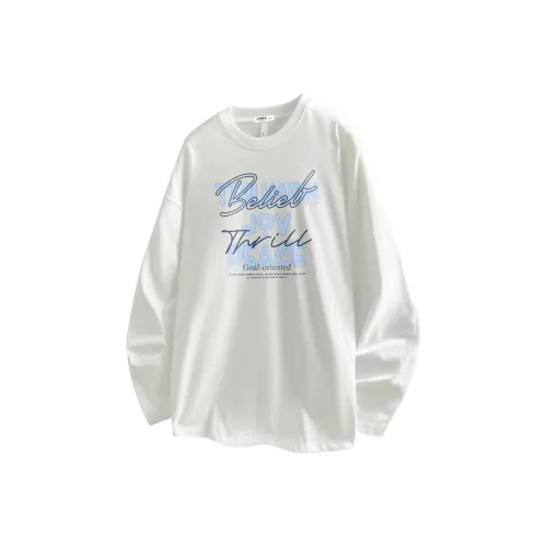 Lan Miao Длинный рукав Т-рубашка Унисекс