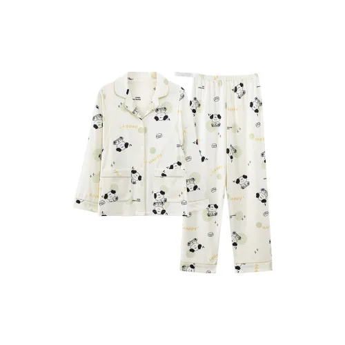 MADALLO Абрикос Женские Пижамные Комплекты