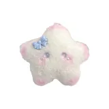 Синий бант, украшение в виде звезд