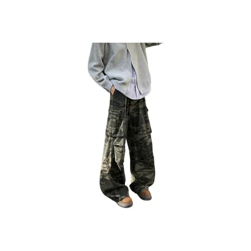 JIARONG Камуфляж Унисекс Повседневные Штаны