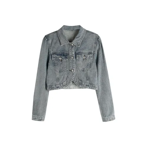 SIXUSICHOU Джинсовая куртка Женская
