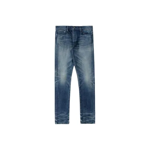 John Elliott Men's Blue Jeans Джон Эллиотт Мужские Синие Джинсы