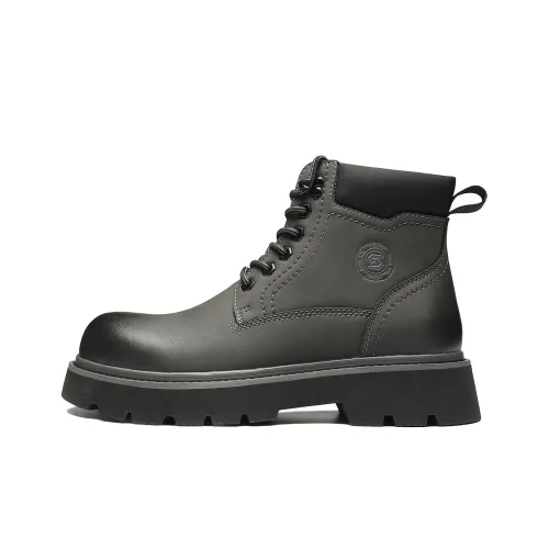ST SAT Носки Crew Martin Boot 4CM Мужской Черный