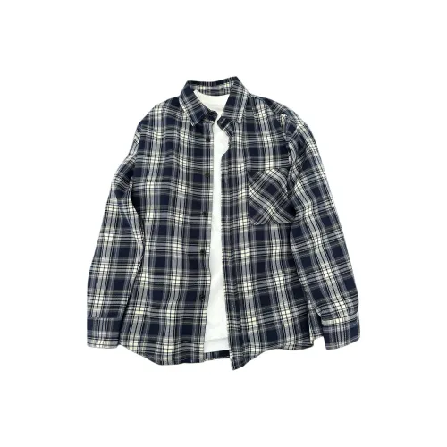 PODGORNOI Темно-синие мужские рубашки