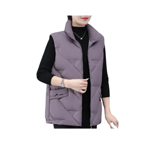 The Temptation Of The Muse Воротник-стойка Хлопковый жилет Женский