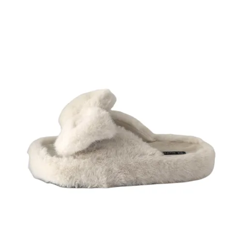 Wuji Резиновые Пушистые Тапочки Женские