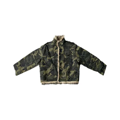 YICHEN Камуфляж Унисекс Пуховики