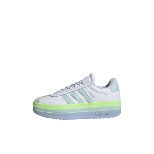 Adidas VL Court Bold Low Топ Детские Скейтбординги Облачный Белый Унисекс