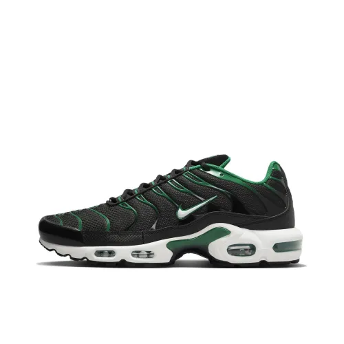 Nike Air Max Plus Low Top Повседневная обувь Мужская Черная Зеленая