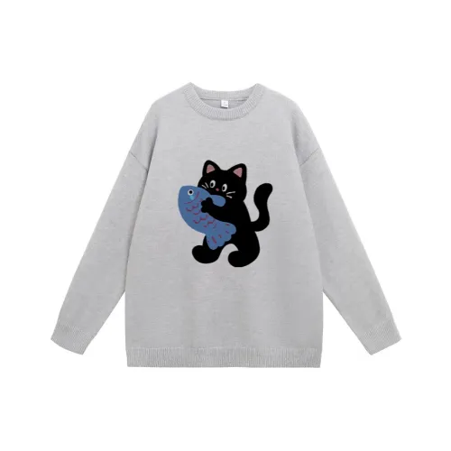 TFI Серый Унисекс Трикотаж