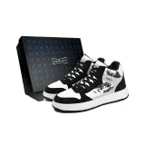 бело-черный