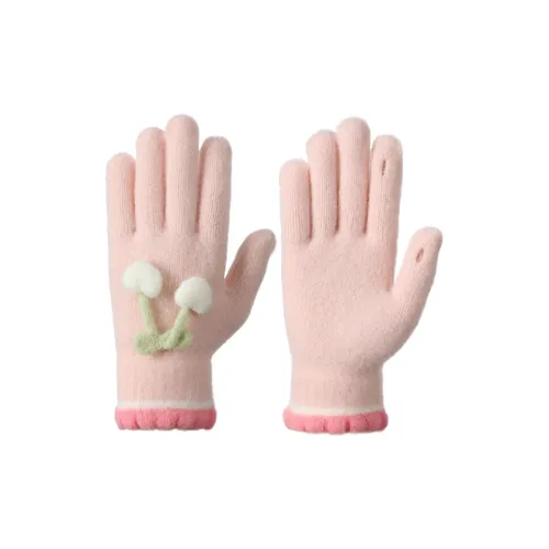 NANJIREN Утолщенные вязаные перчатки женские