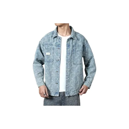 Wooden Rabbit Синий Мужская Куртка