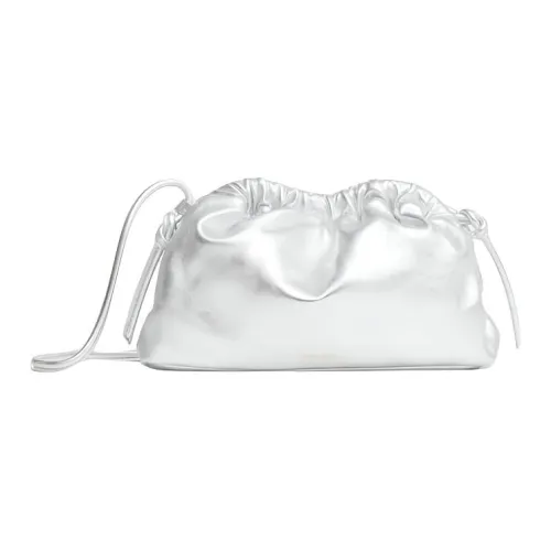 MANSUR GAVRIEL Овечья кожа Сумка через плечо Мини Женская Серебряный