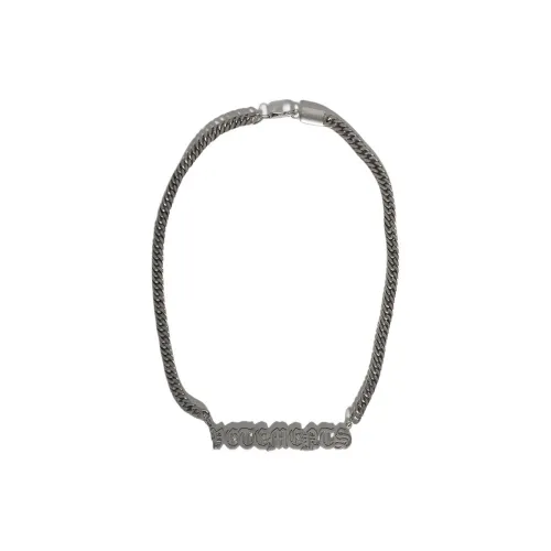 Vetements Brass Necklaces Мужской Серебряный