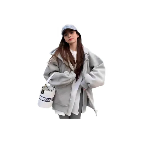 CARE NOTE Серый Унисекс Свитшоты