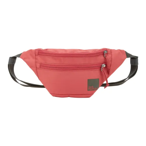 Jack Wolfskin Поясные сумки Полиэстер Кораллово-красный Унисекс