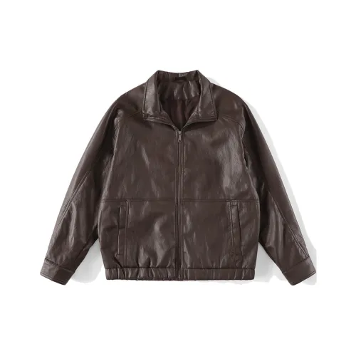 XLUUD Мужские кожаные куртки