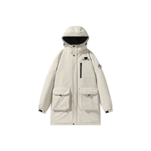 NOISY TEDDY Хлопковый пуховик унисекс