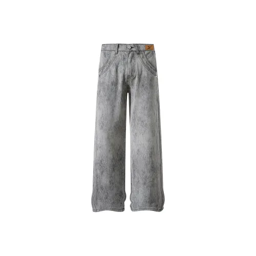 SAME FLOW Грязно-серый Унисекс Повседневные брюки