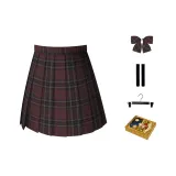 Юбка в клетку, комплект из 5 штук