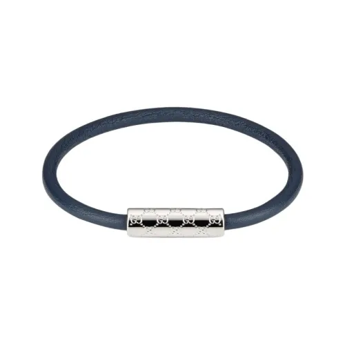 GUCCI Кожа Браслеты Унисекс Темно-синий