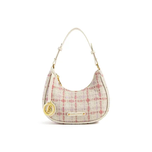 CAEISL KCIEL ПУ (полиуретан) Сумка через плечо Женская Nizi Розовая