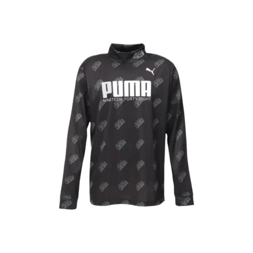 PUMA AOP Черная Мужская T-Рубашка