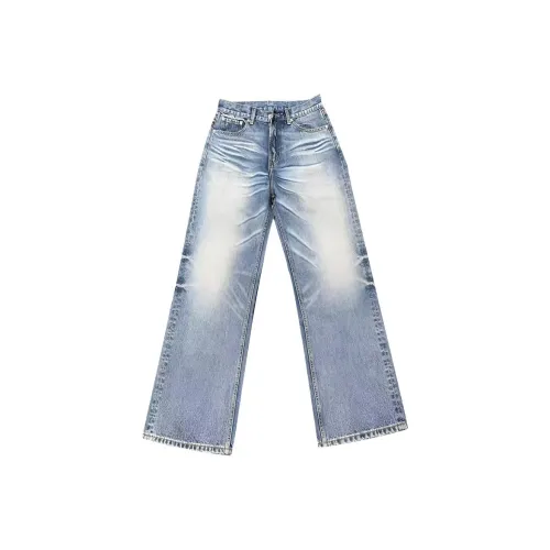 YICHEN Blue Unisex Jeans YICHEN Синий Унисекс Джинсы