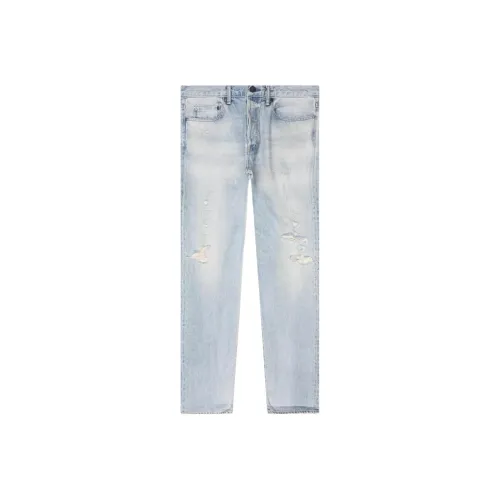 John Elliott Светлый Индиго Мужские Джинсы