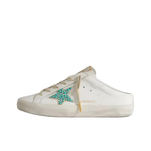 Golden Goose Супер Звезда Sabot Домашние тапочки Женские Белые