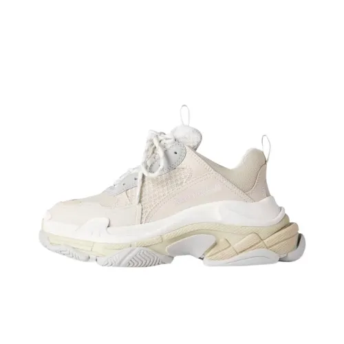 Balenciaga Triple S Low Топ Повседневная обувь Мужская Серый