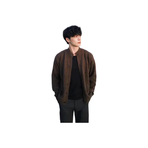 City Hipster Темно-коричневый Унисекс Трикотаж