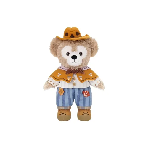 Disney x DISNEYLAND 2025 Halloween Duffy and Friends Collection Даффи Куклы Плюшевая Кукла 21 см Рекомендуемый Рост Шанхай Дисней