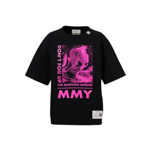 Maison Mihara Yasuhiro x MASSES FW25 Don't Fog Up С принтом T-Shirt T-Shirt Мужской