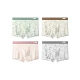 Морской Зеленый + Древесный Коричневый + Коралловый Розовый + Рифовый Серый - 4 упаковки