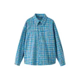 Синий, зеленый, клетка.