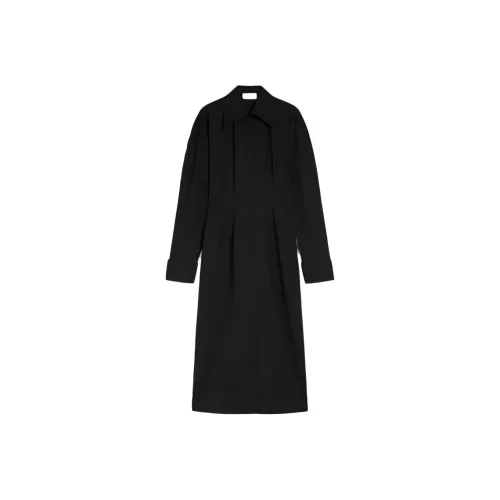 SportMax Черные Женские Длинные Платья с Длинными Рукавами