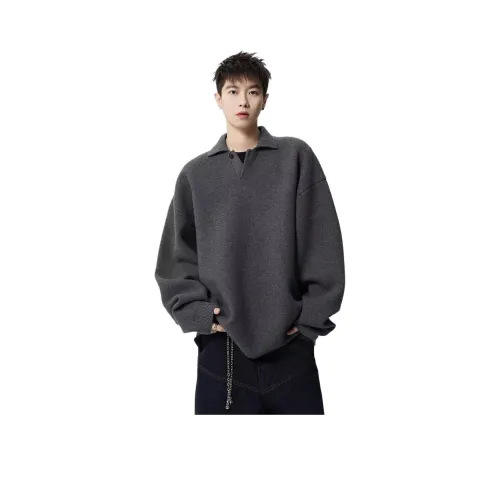 GEOGRE ALEX Серый Унисекс Трикотаж