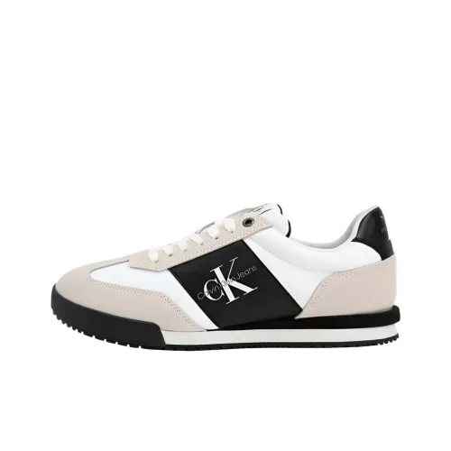Calvin Klein Низкий топ Повседневная обувь Мужская Бежевый Черный