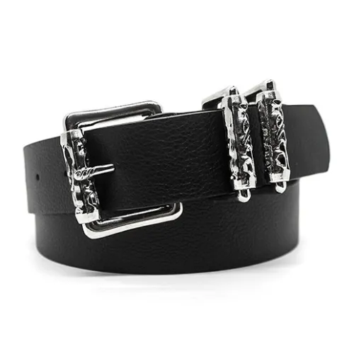 Enbiid ПУ (полиуретан) Искусственная кожа Ремни Унисекс 3,2см