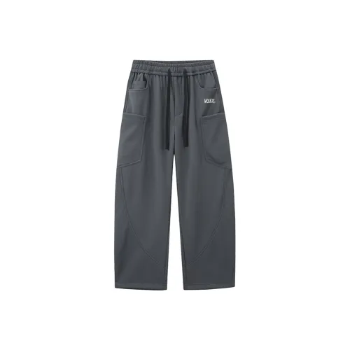 WXEX Унисекс Повседневные Брюки