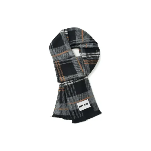 SHAQ 100% полиэстер Вязаные шарфы Унисекс