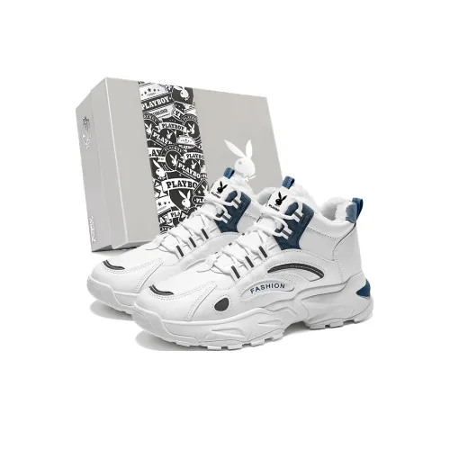 Playboy High Топ Толстая Подошва Кроссовки Мужские