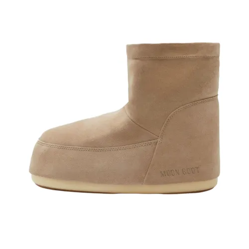 MOON BOOT Короткие Сноубутсы Женские Светло-Коричневый