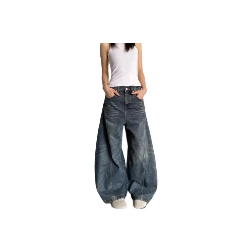 CASTLE WOODS Blue Women's Jeans CASTLE WOODS Синий Женские Джинсы